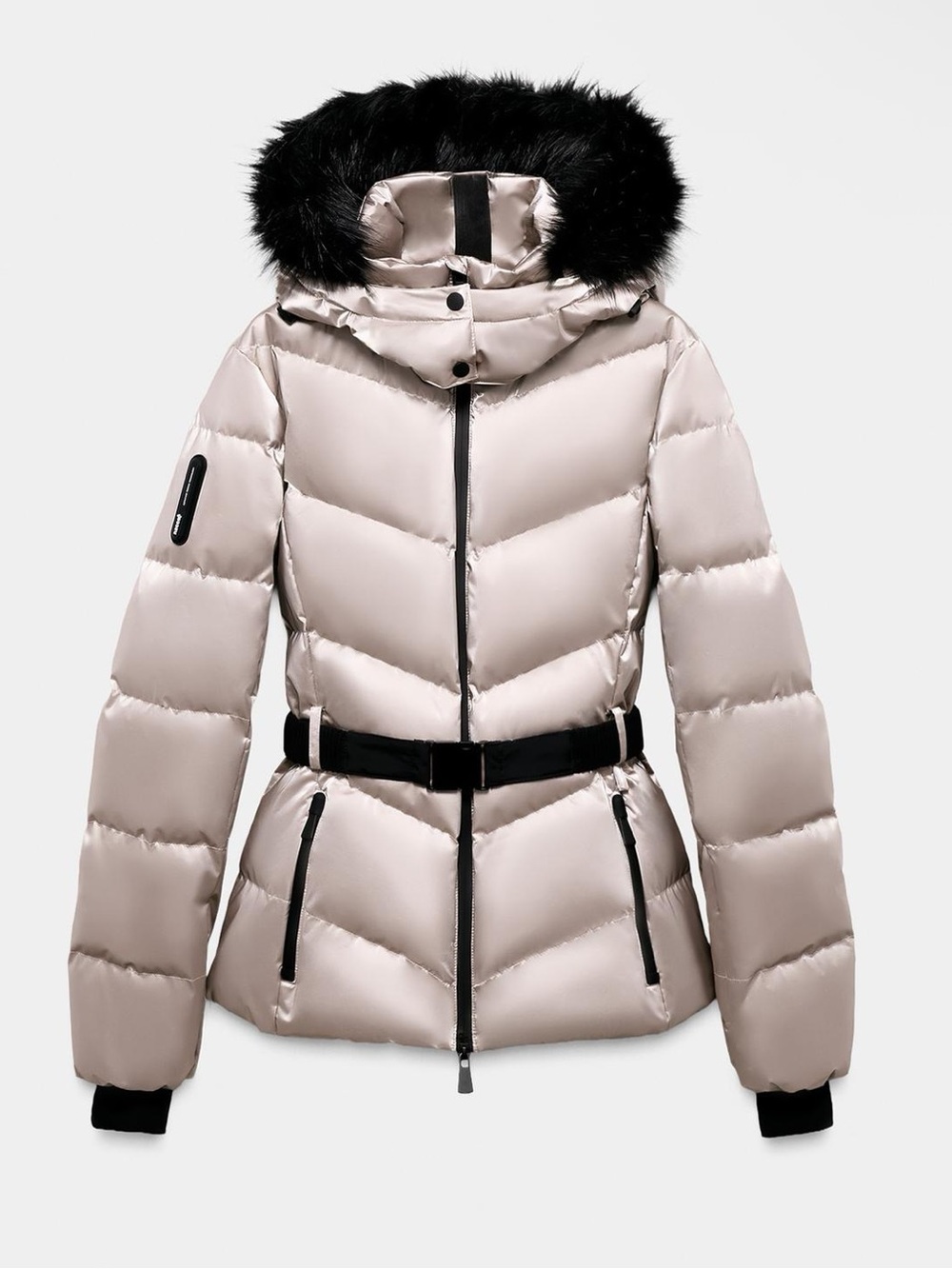 Zara 80% DOWN 20% FEATHER WATER RESISTANT WINDPROOF RECCO® TECHNOLOGY SKI COLLEC